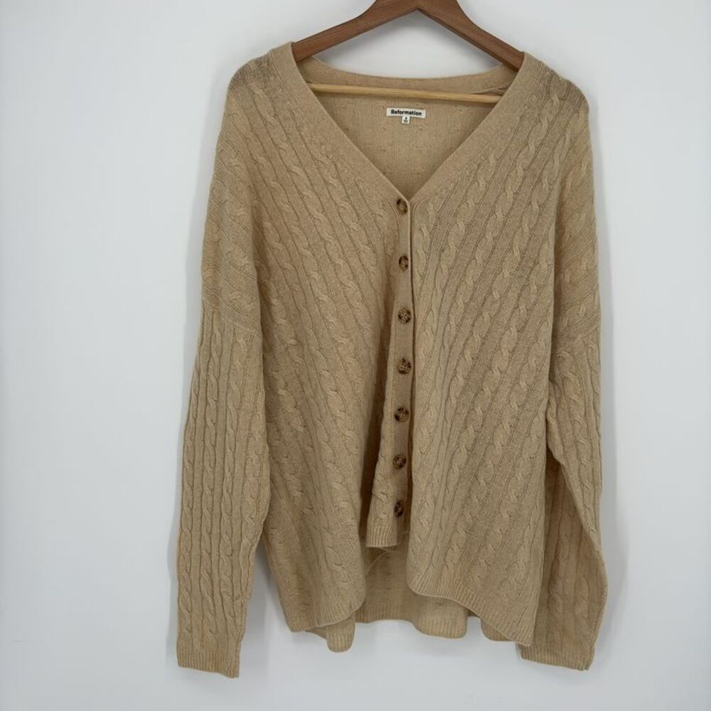 Reformation Oversized Cashmere Cardigan